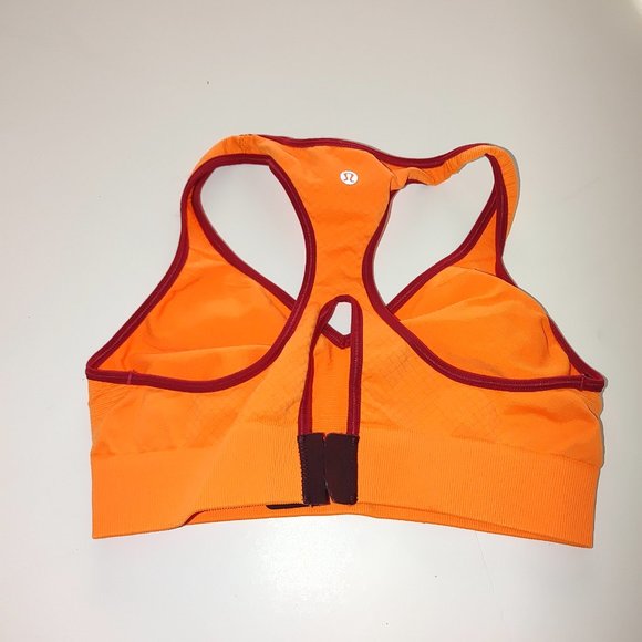 LULULEMON Woman's Hook& Loop closure Athletic Bra Size S New - Picture 2 of 4